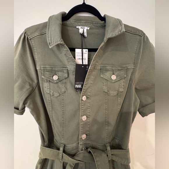 PAIGE Brooklyn Belted Jumpsuit - Picture 3 of 8